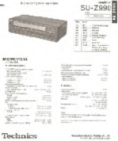 Technics - SU-Z990-Technical-specification 